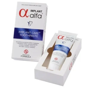 ALFA Implant 75 ml - specjalistyczna pasta do mycia zębów i implantów