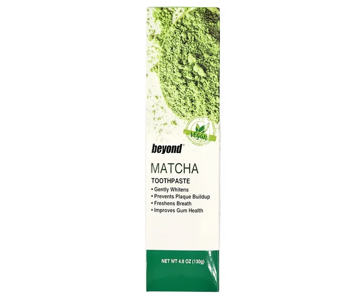 Зубная паста Beyond Matcha, отбеливающая, без фтора, 130 г