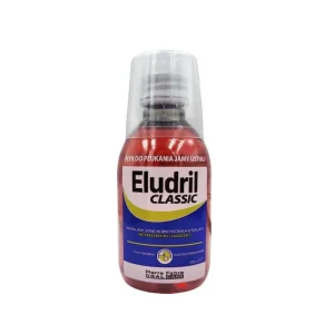 ELUDRIL Classic 200ml - antybakteryjny płyn do płukania jamy ustnej  z chlorheksydyną 0,1%
