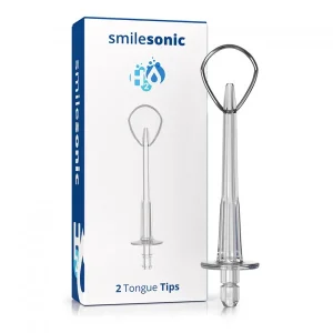 Smilesonic Tongue Tips końcówki do irygatora H2O do czyszczenia języka 2 szt.