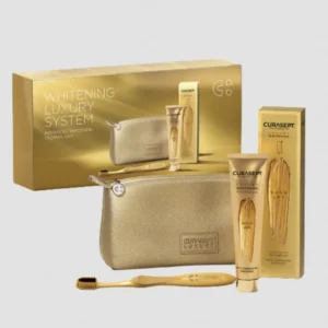 Curasept Gold Luxury – luksusowy zestaw wybielający i ochronny do zębów