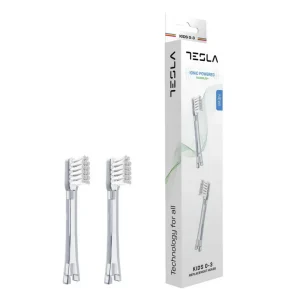 Ionickiss/TESLA IONPA Soft Kids 2 szt - miękkie końcówki do mycia zębów dla dzieci 0-3