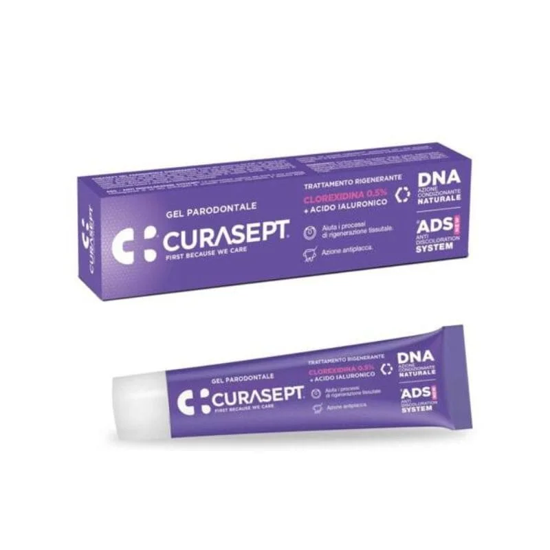 Curasept ADS DNA 350 Hyalu Pro Gel 0,50% CHX – żel z kwasem hialuronowym 30 ml