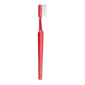 TePe Denture - szczotka do czyszczenia protez ruchomych, szyn na bruksizm czerwona