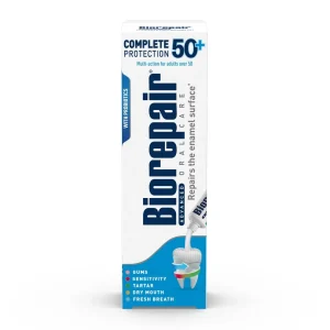 Biorepair Pasta Advanced Complete Protection 50+ 75 ml – kompleksowa ochrona jamy ustnej po 50. roku życia