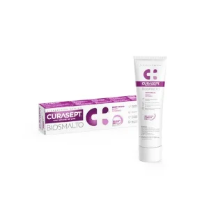 Curasept BIOSMALTO Sensitive Wrażliwe Zęby 75 ml - pasta na nadwrażliwość i erozyjne ubytki szkliwa zębów