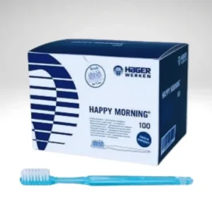 Jednorazowe szczoteczki do zębów Happy Morning nasączone pastą miękkie