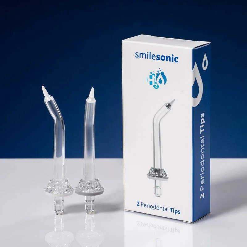 Końcówki do irygatora Smilesonic H2O Perio 2 szt. – do stanów zapalnych w jamie ustnej