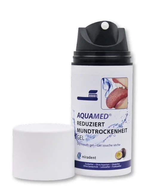 Гель Miradent Aquamed при сухости полости рта, 100 мл
