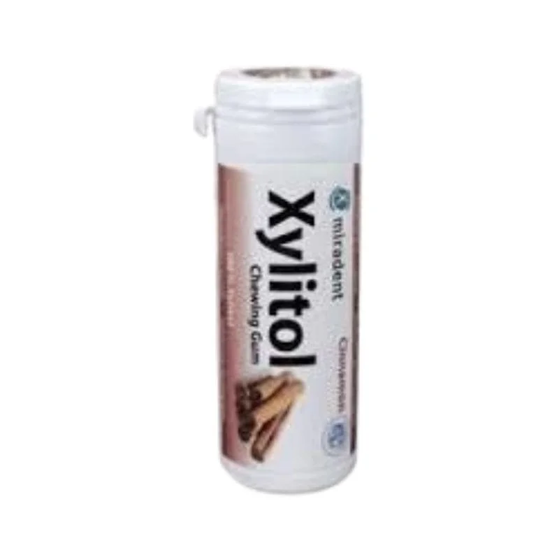 Miradent Xylitol Chewing Gum Cinnamon 30 sztuk