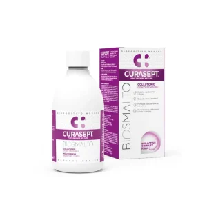 Curasept BIOSMALTO SENSITIVE remineralizujący płyn natychmiastowy efekt do zębów wrażliwych i po zabiegach, 300 ml