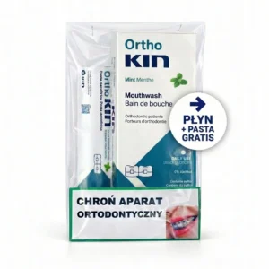 PŁYN 500+ PASTA 75ml GRATIS zestaw OrthoKin miętowy